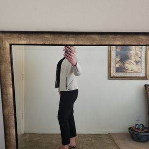 Italian wool Cividini slacks, olive green , size 44/46